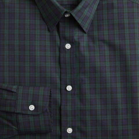 Bowery wrinkle-free dress shirt with point collar