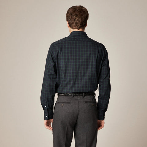 Bowery wrinkle-free dress shirt with point collar