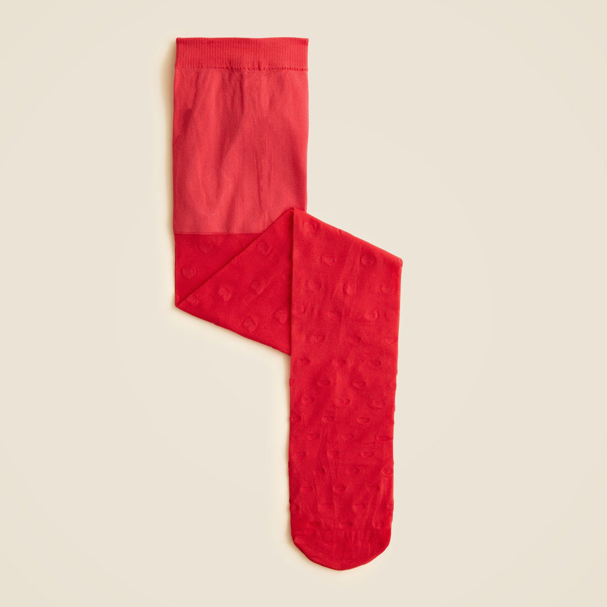 Girls' sheer heart tights