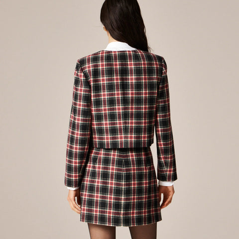 Bridgette lady jacket in Stewart tartan