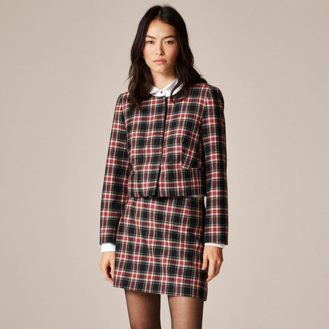 Bridgette lady jacket in Stewart tartan
