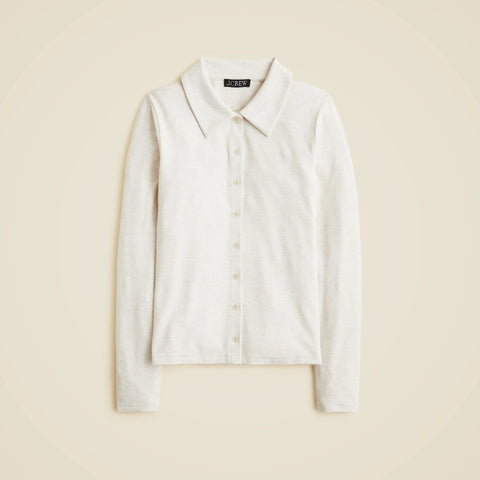 Soft rib cardigan top