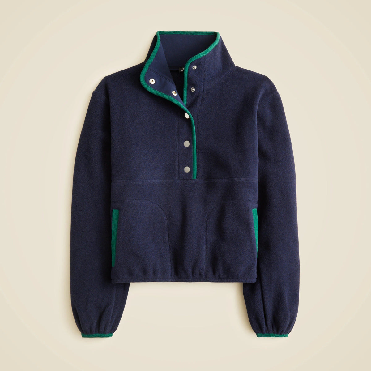 Warm-up fleece pullover