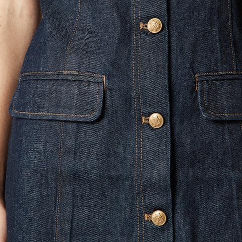 Parc dress in denim