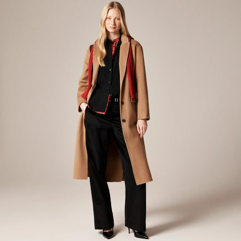 Jules sleeveless tuxedo top