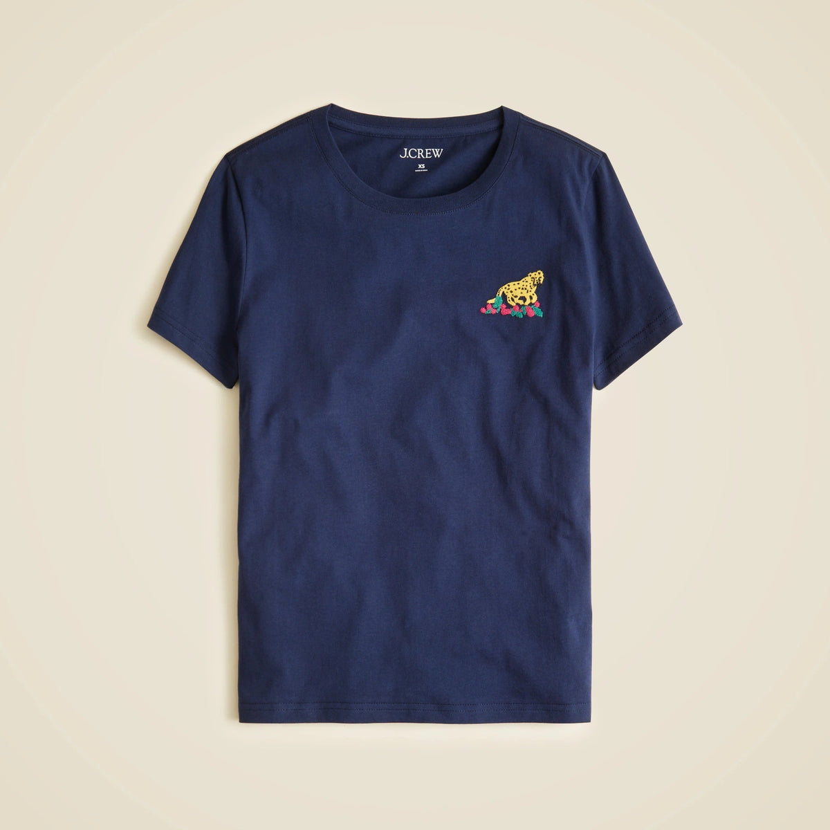 "Tiger" graphic T-shirt in broken-in jersey