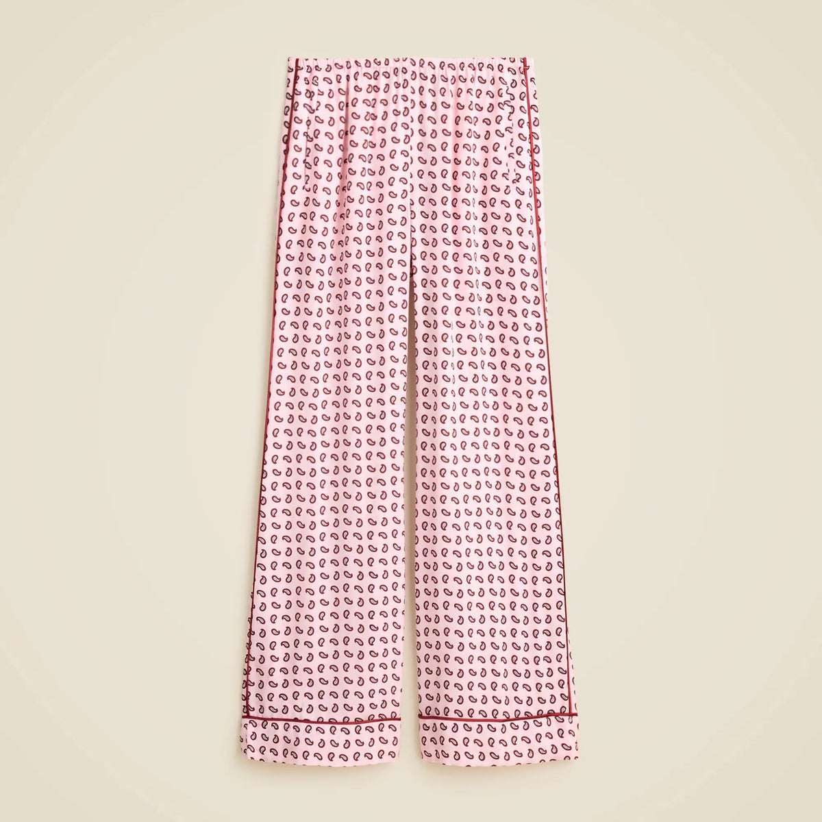 Petite Cosmo cuffed pant in paisley print