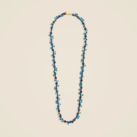 Long beaded necklace