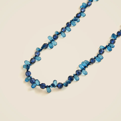 Long beaded necklace