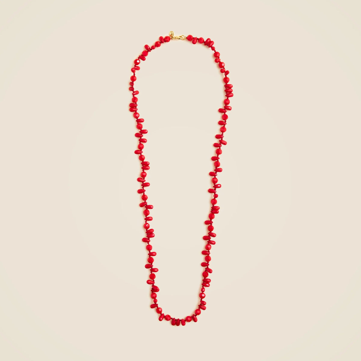 Long beaded necklace