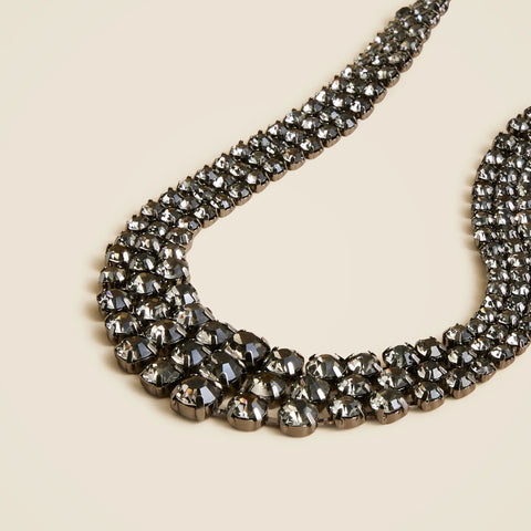 Crystal collar necklace