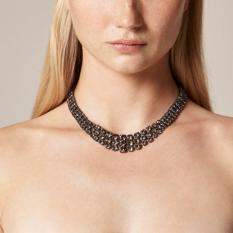 Crystal collar necklace