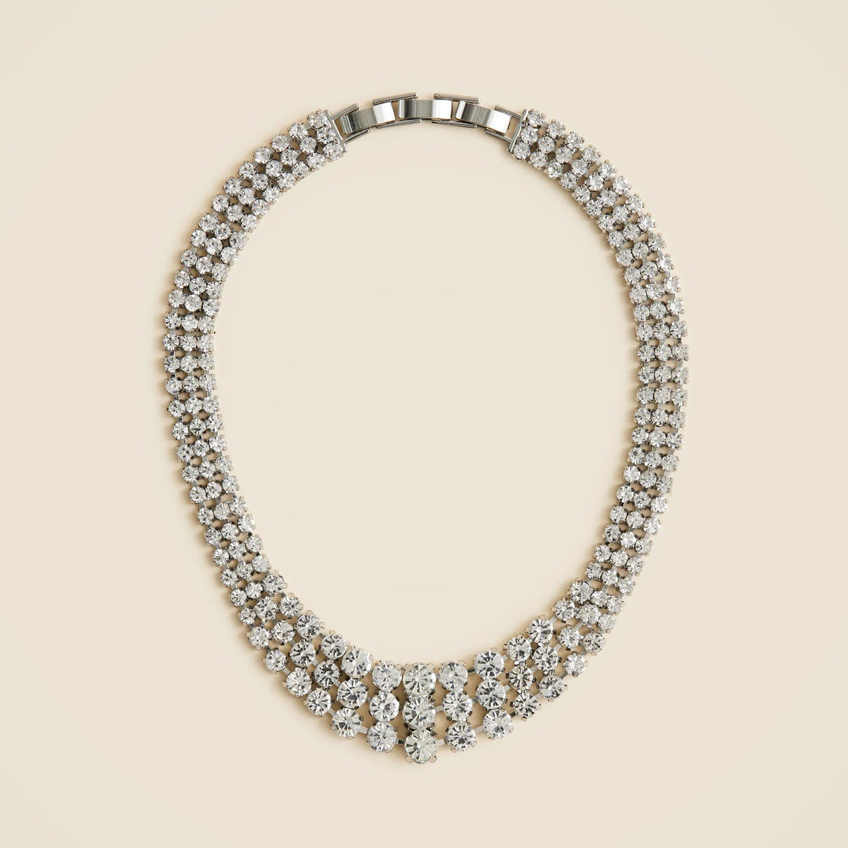 Crystal collar necklace
