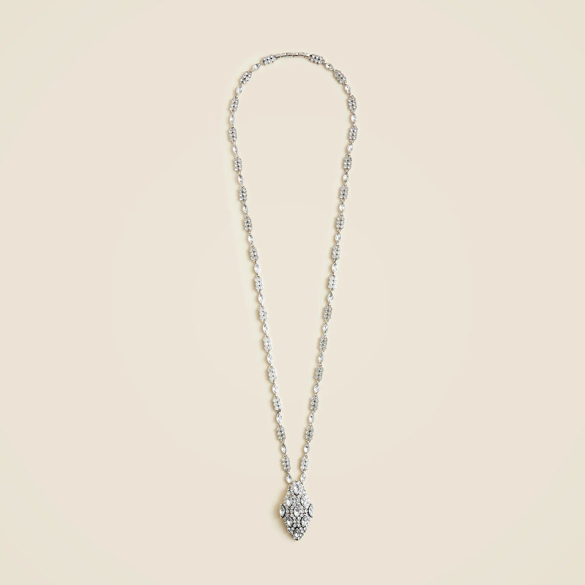 Crystal pendant necklace