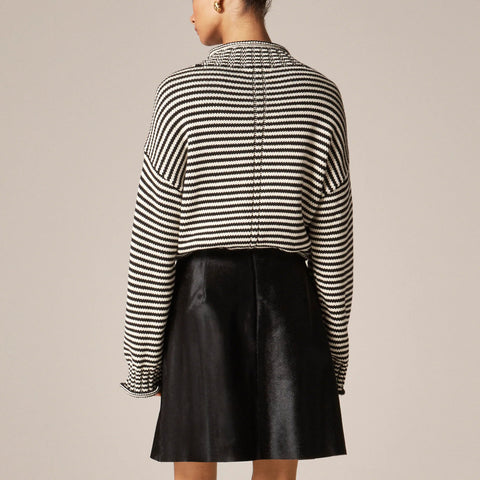 Collection Fairfax skirt in calf hair