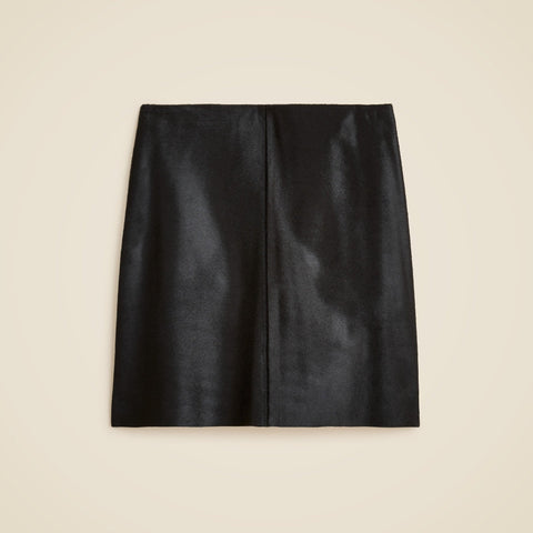 Collection Fairfax skirt in calf hair