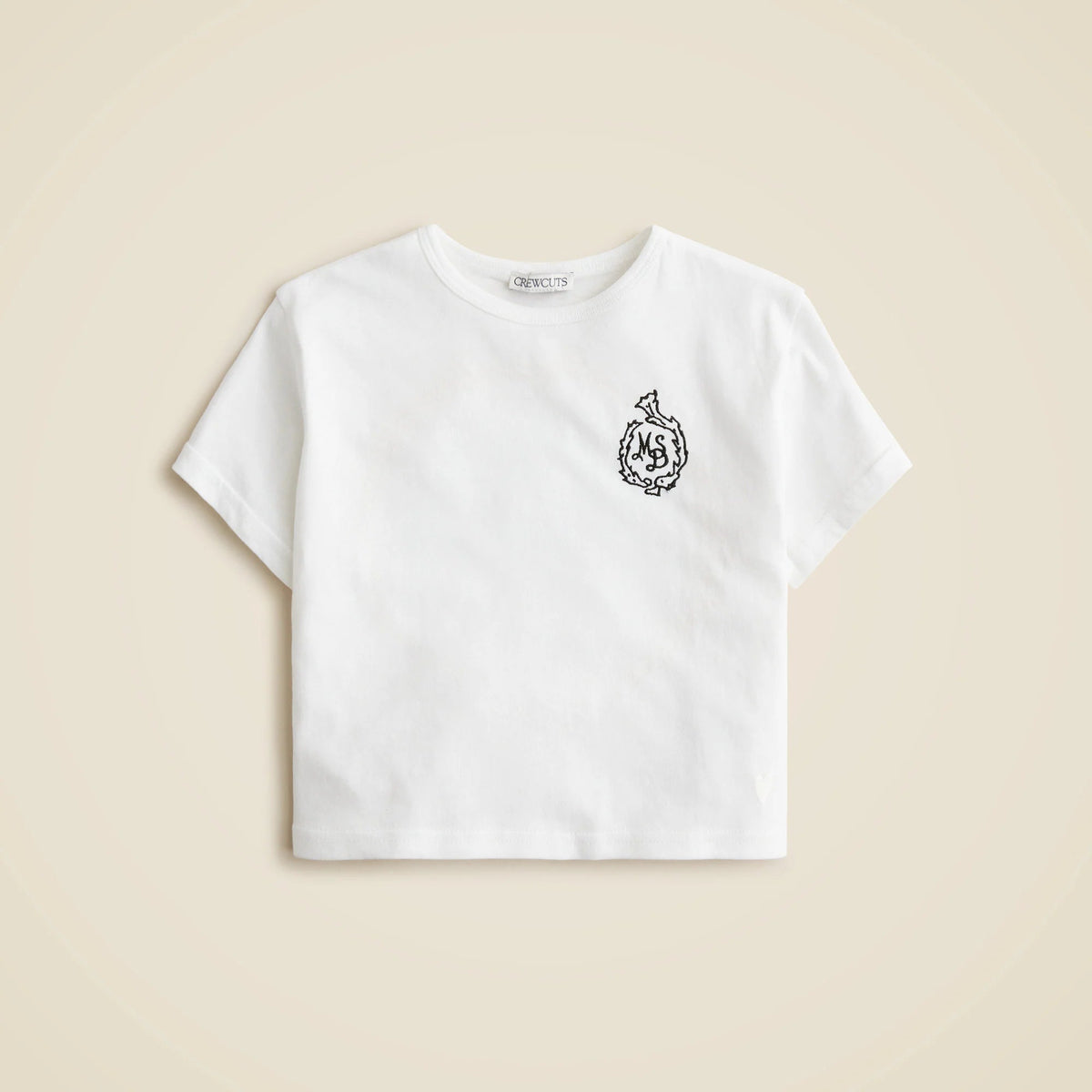 Masseria San Domenico X Crewcuts girls' embroidered graphic T-shirt