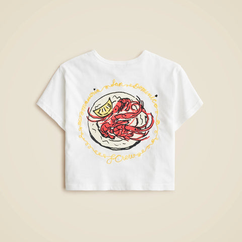 Masseria San Domenico X Crewcuts girls' embroidered graphic T-shirt