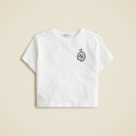 Masseria San Domenico X Crewcuts girls' embroidered graphic T-shirt