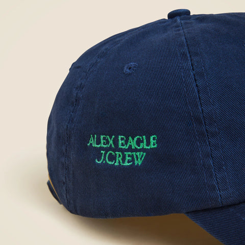 Alex Eagle X J.Crew embroidered baseball cap