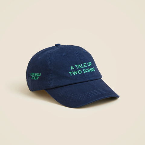 Alex Eagle X J.Crew embroidered baseball cap