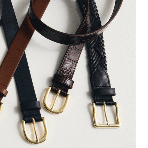 Classic belt in Italian leather