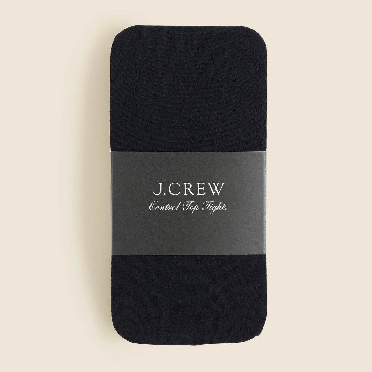 Control-top opaque tights