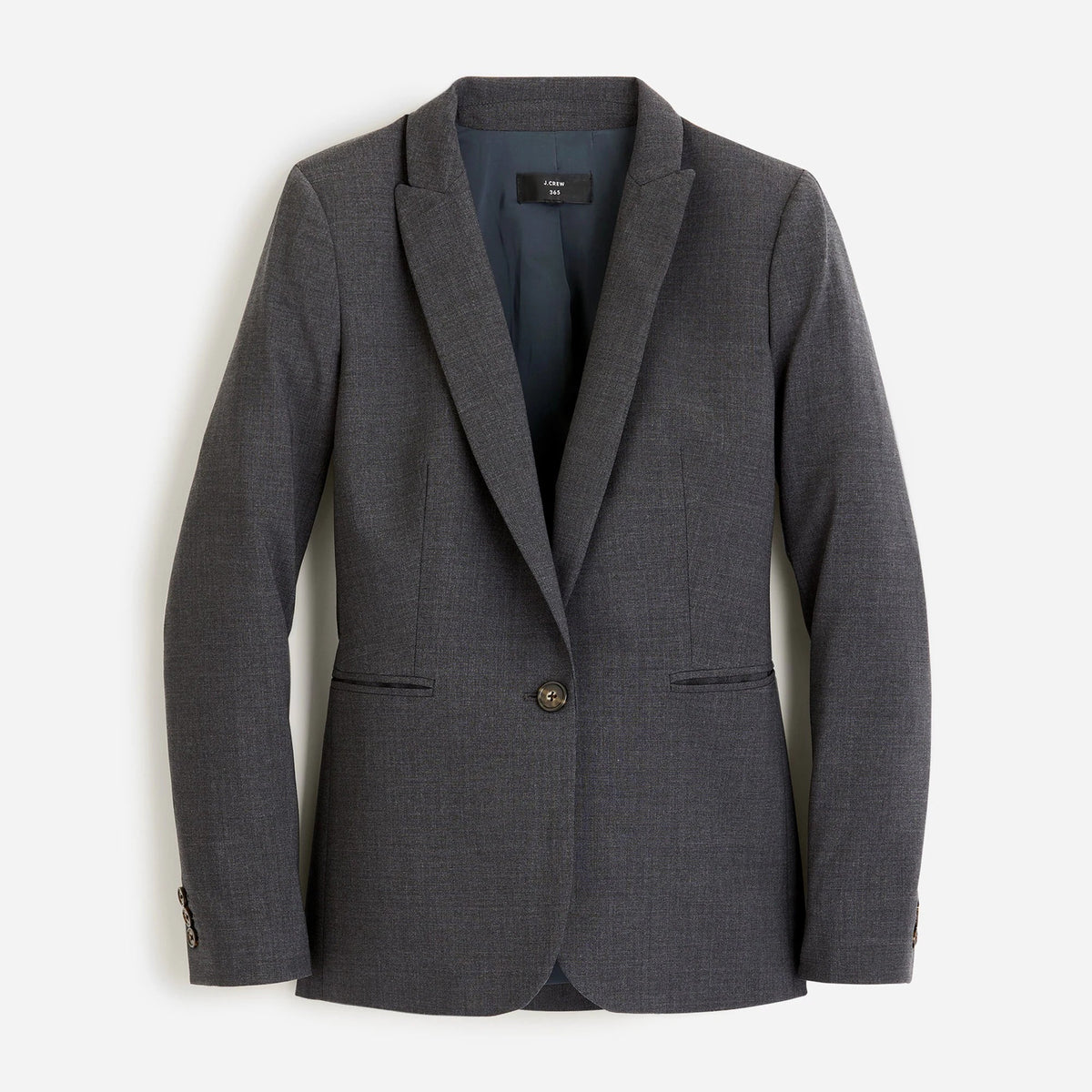 Petite Parke blazer in Italian stretch wool