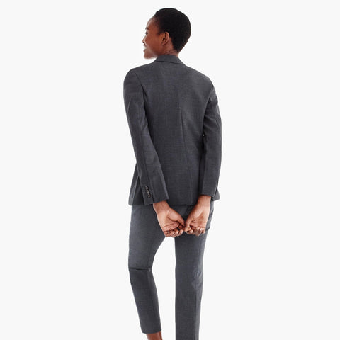 Petite Parke blazer in Italian stretch wool
