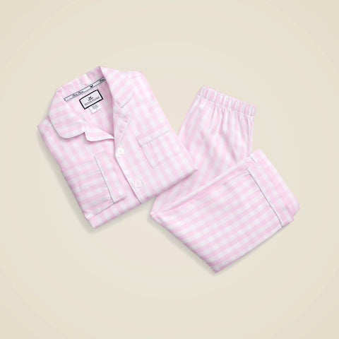 Petite Plume™ pajama set in gingham