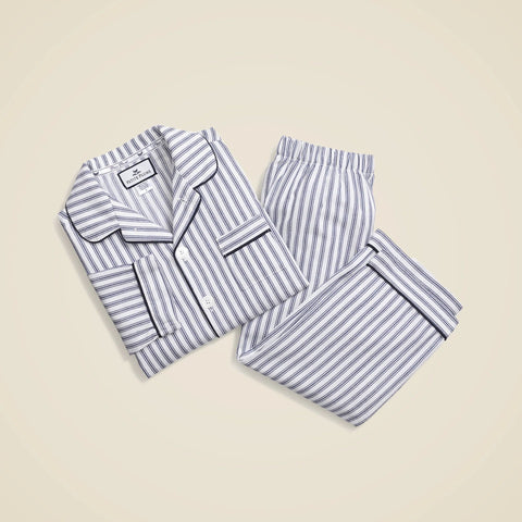 Petite Plume™ kids' pajama set in french ticking