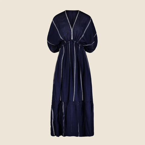 lemlem Leila plunge dress