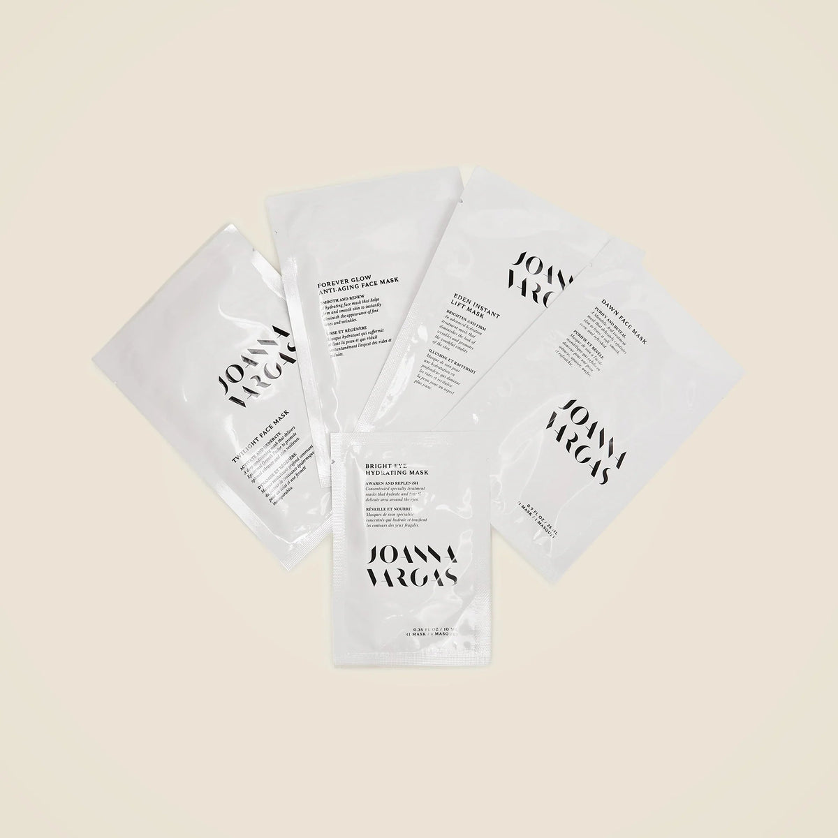 Joanna Vargas glow to go mask set