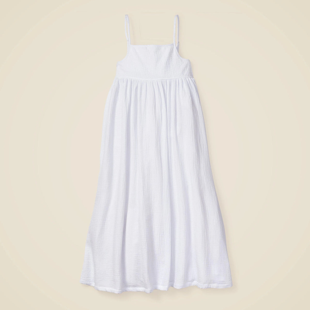 Petite Plume™ women's gauze serene nightdress in white