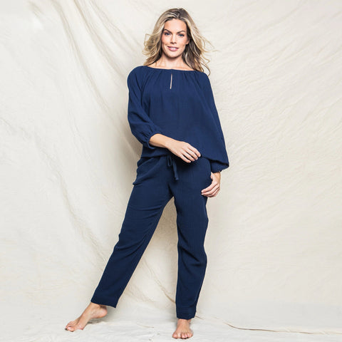 Petite Plume™ women's gauze Willow top