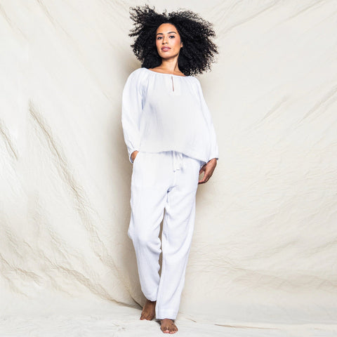 Petite Plume™ women's gauze Willow top