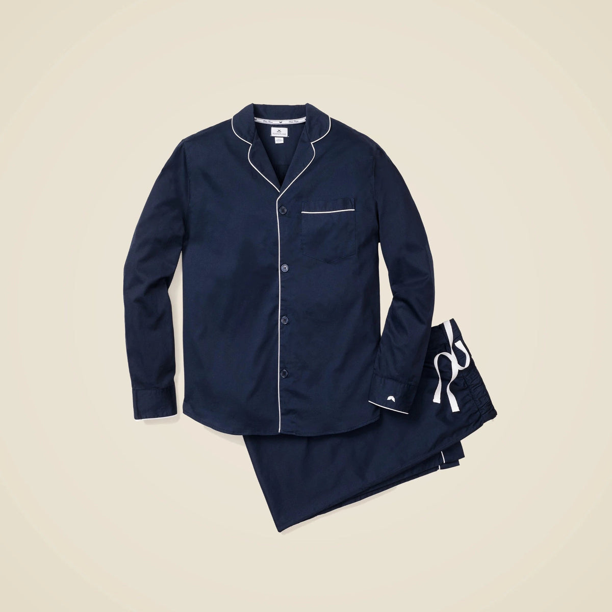 Petite Plume™ men's classic flannel pajama set