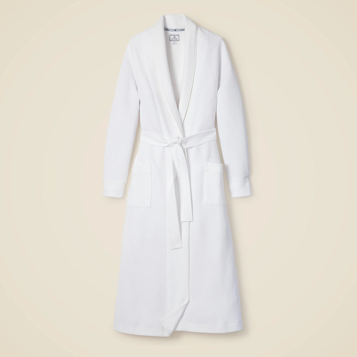 Petite Plume™ women's luxe Pima cotton Ophelia robe in jacquard