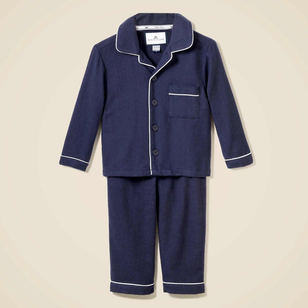 Petite Plume™ kids' flannel pajama set