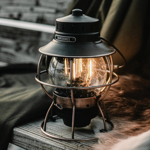 Barebones railroad lantern