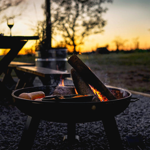 Barebones fire pit
