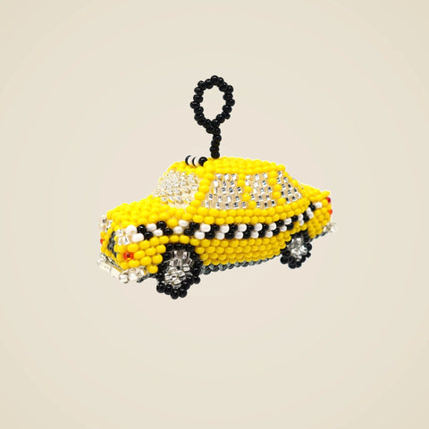 Melange Collection taxi ornament