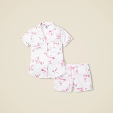 Petite Plume™ women's short-sleeve short set