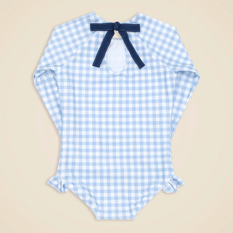 Girls' minnow™ rash guard one-piece