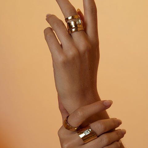 Lady Grey Wade ring with amethyst