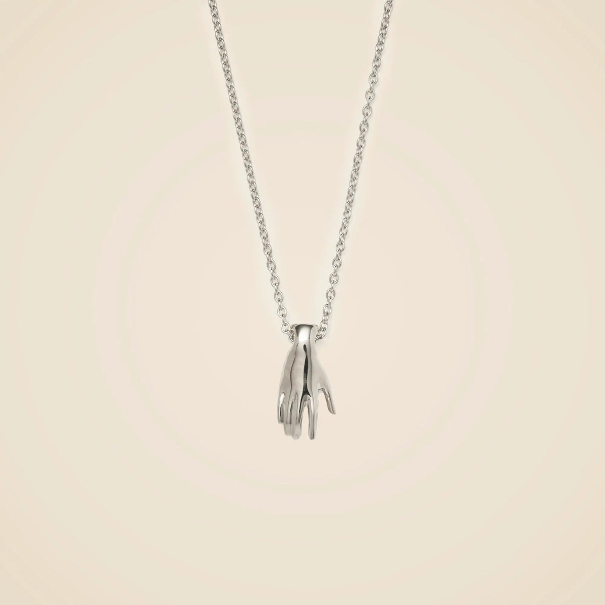 Lady Grey hand necklace