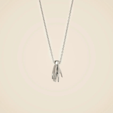 Lady Grey hand necklace