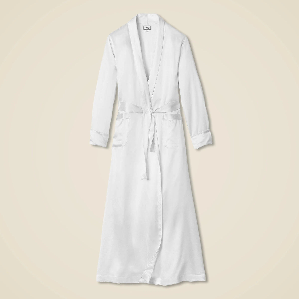 Petite Plume™ women's silk long robe