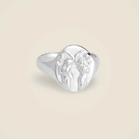 TALON JEWELRY zodiac signet ring