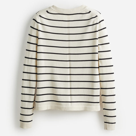 State of Cotton NYC Devon striped crewneck sweater